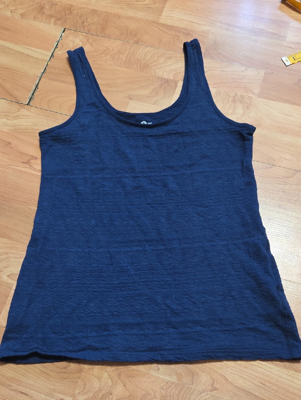 SO Navy Blue Scoop Neck Tank Top